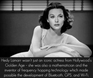 An actress who invented WiFi 100yrs back