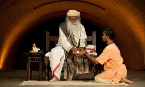 A meeting with Guruji.