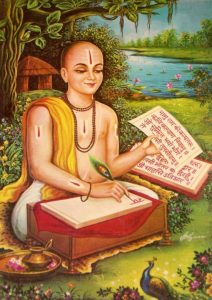 Saint Tulasidas and a devotee
