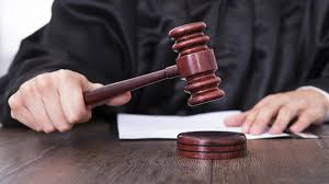 Judge’s sentence in Atlanta, Georgia, USA.