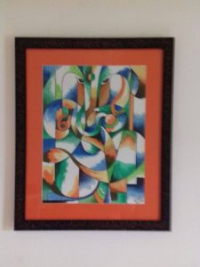 My elder sister Buvana Sharma is a born artist